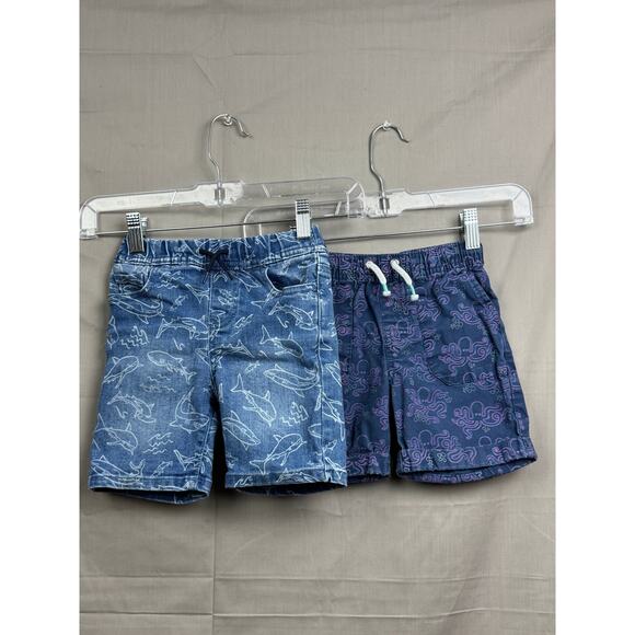 Toddler Boy Shorts Bundle Octopus Sharks, Size 3T - Picture 1 of 7